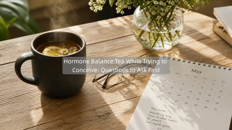 Hormone Balance Tea While Trying to Conceive: Questions to Ask First